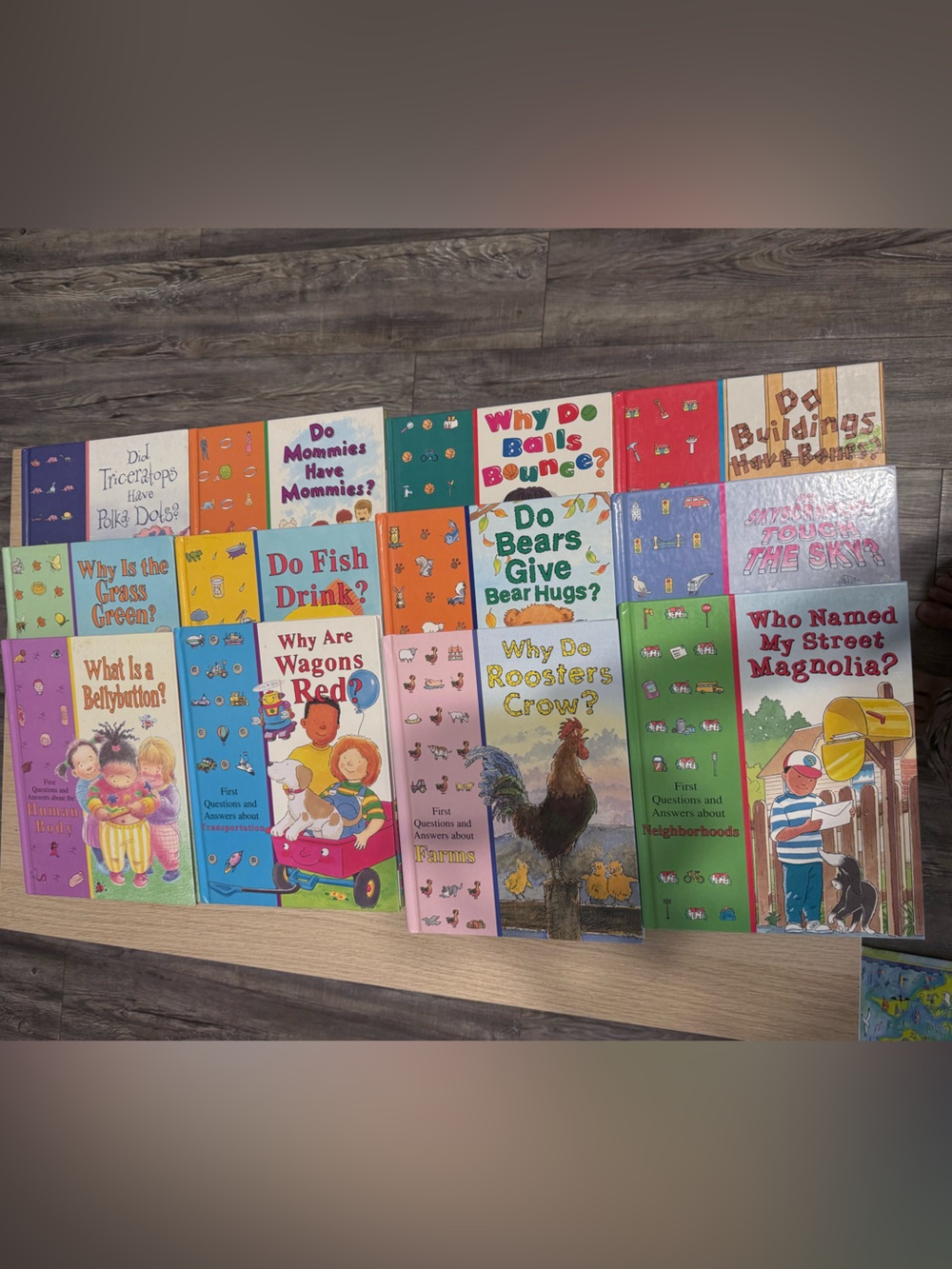 Hardcover 12Time Life For Children Library Of First Questions And Answers Books